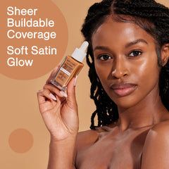 Bare Focus Niacinamide Skin Tint | Deep Brown